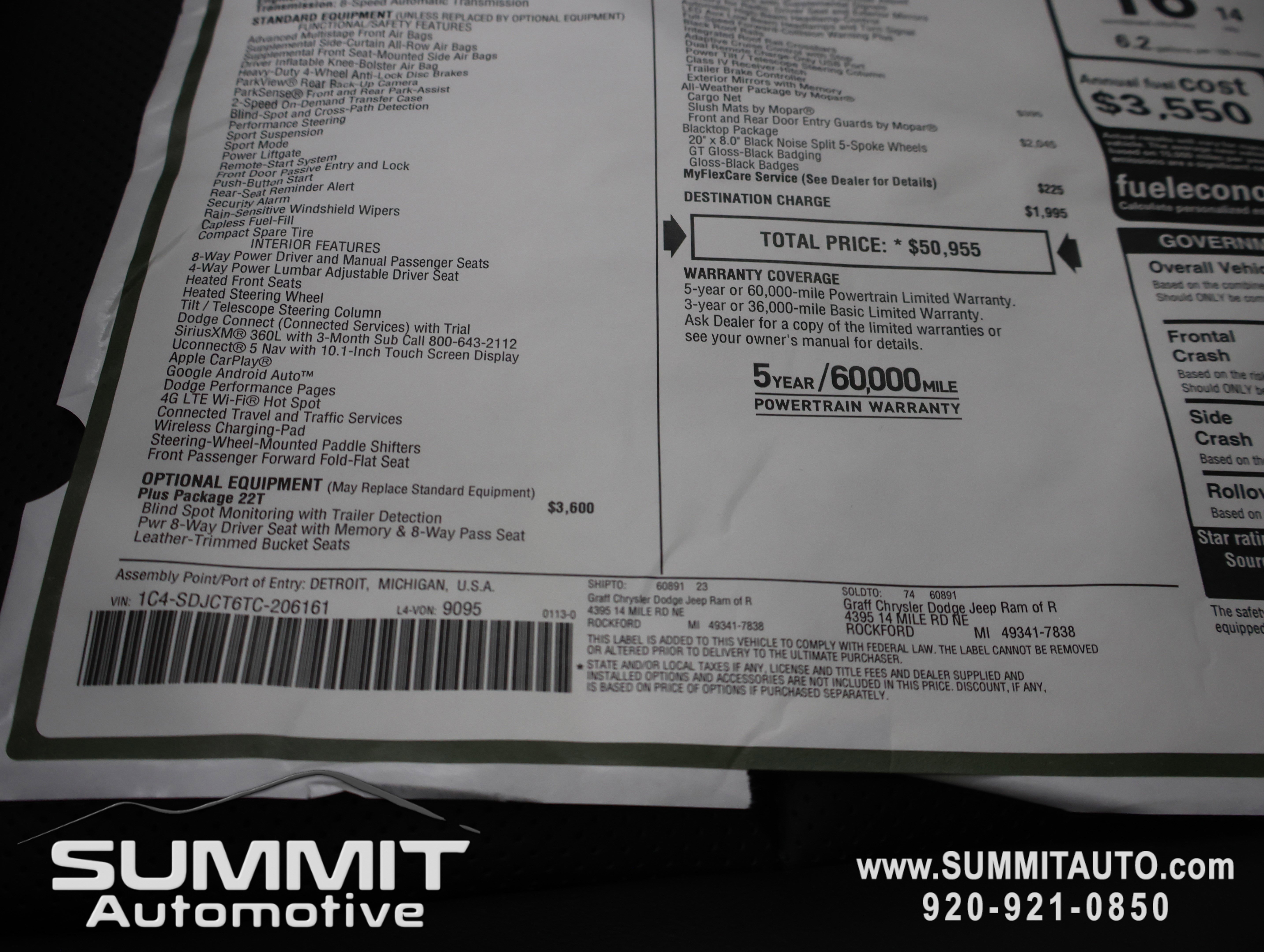 New 2026 Dodge Durango GT image 70