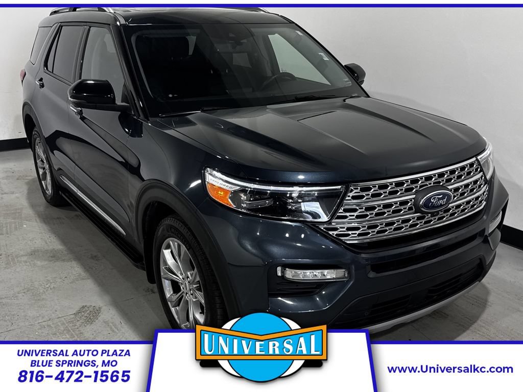 Used 2022 Ford Explorer Limited w/ Class IV Trailer Tow Package