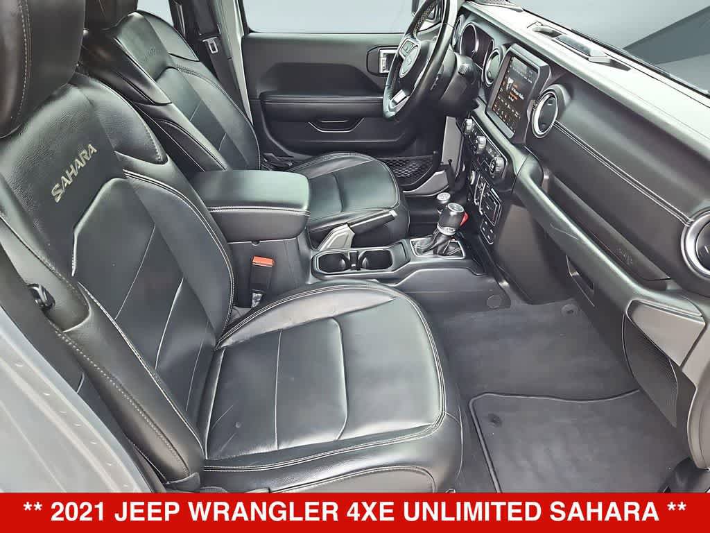 Used 2021 Jeep Wrangler Unlimited Sahara w/ Cold Weather Group AWD/4WD image 22
