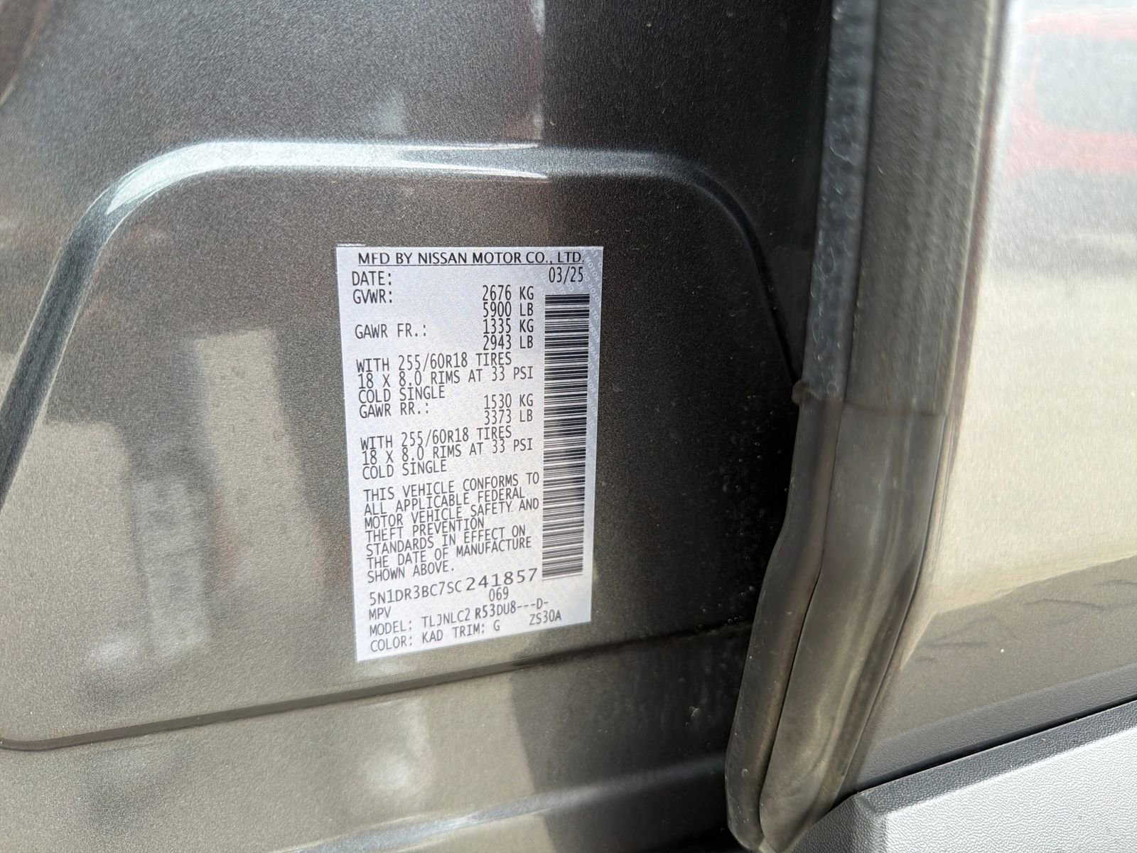 Used 2025 Nissan Pathfinder SV AWD/4WD image 31