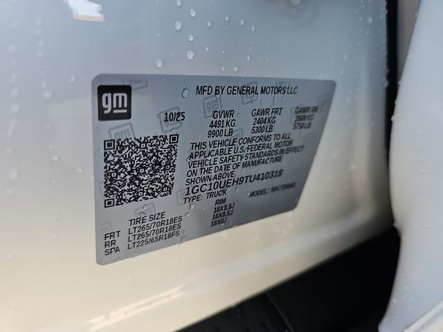 New 2026 Chevrolet Silverado EV W/T AWD/4WD image 33