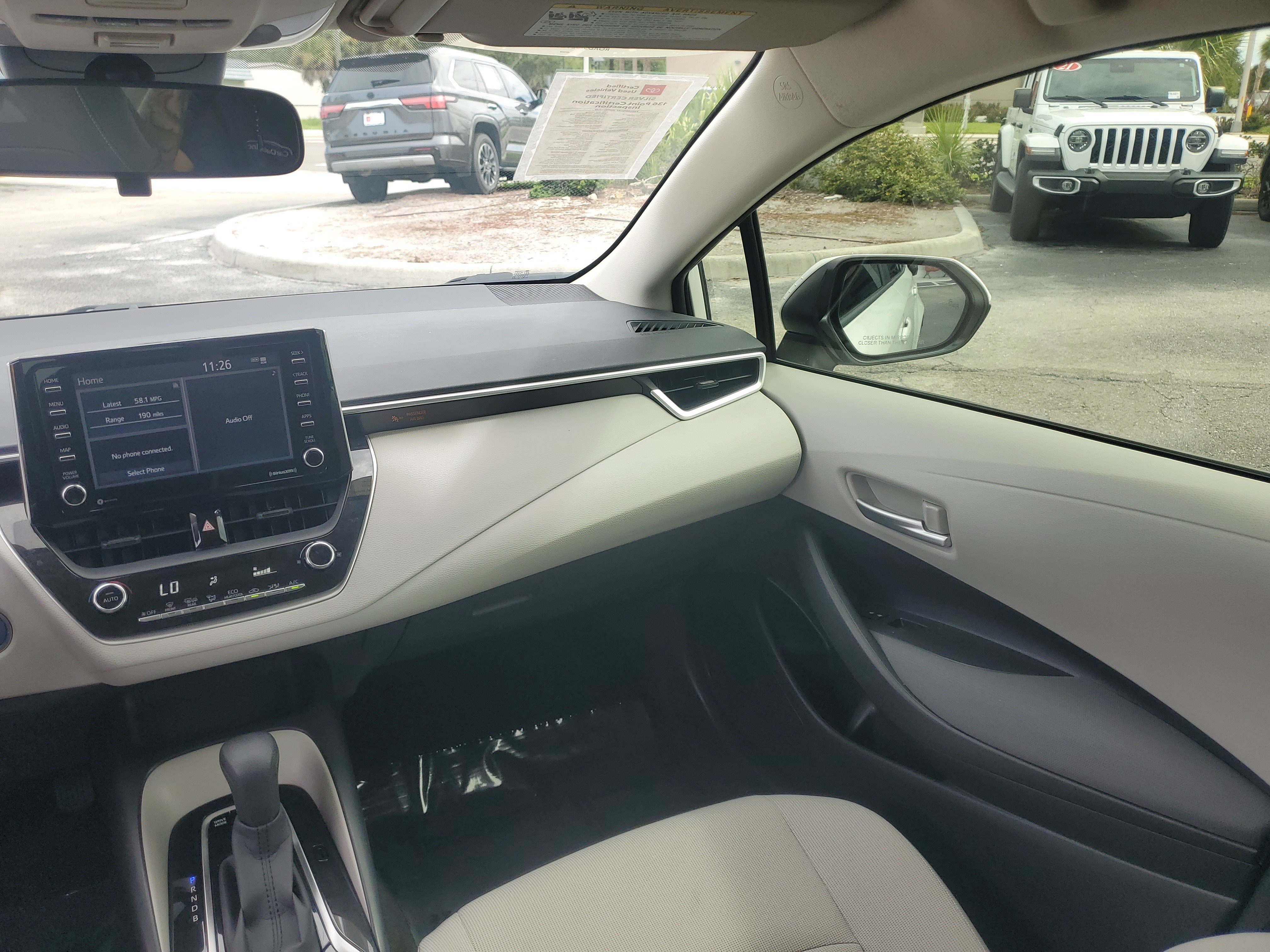 Certified 2021 Toyota Corolla LE FWD image 19