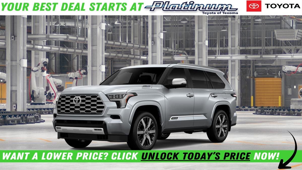 New 2026 Toyota Sequoia Capstone