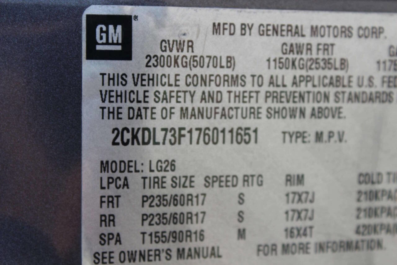 Used 2007 Pontiac Torrent AWD w/ Preferred Package image 10
