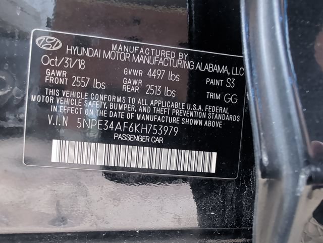 Used 2019 Hyundai Sonata SEL FWD image 27