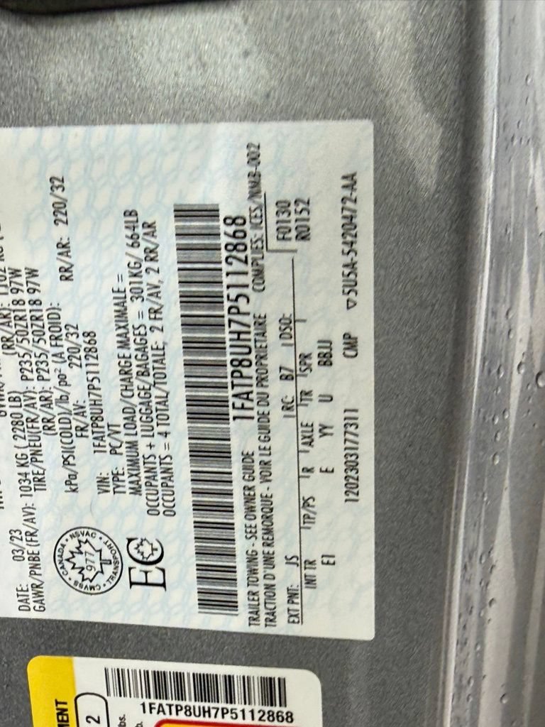 Used 2023 Ford Mustang Premium RWD image 35
