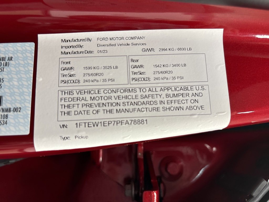 Used 2023 Ford F150 Lariat w/ Equipment Group 502A High image 31