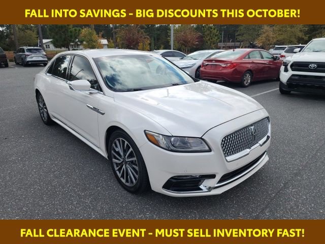 Used 2017 Lincoln Continental Select