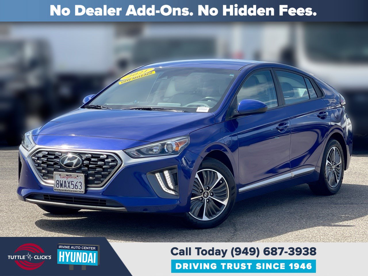 Certified 2021 Hyundai Ioniq SE FWD image 1