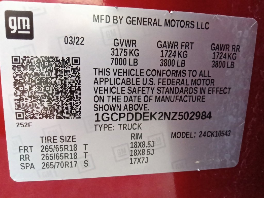 Used 2022 Chevrolet Silverado 1500 LT w/ Protection Package image 35