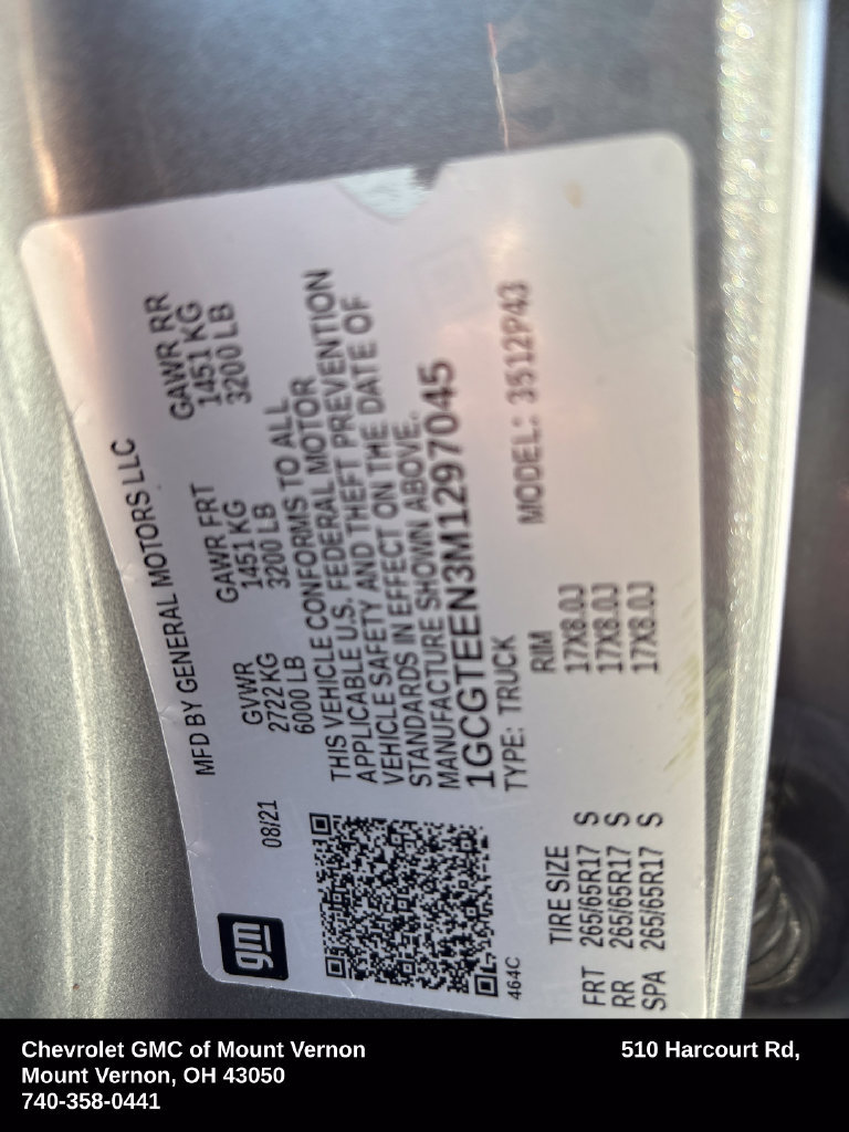 Used 2021 Chevrolet Colorado ZR2 AWD/4WD image 30