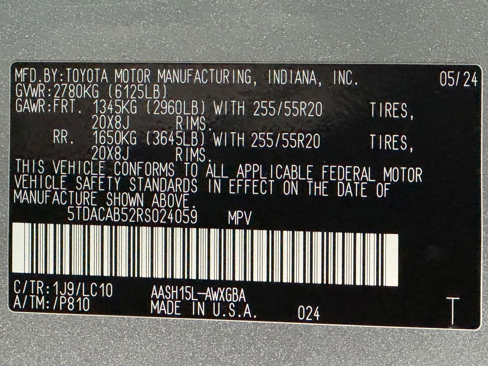 Used 2024 Toyota Grand Highlander Limited image 21