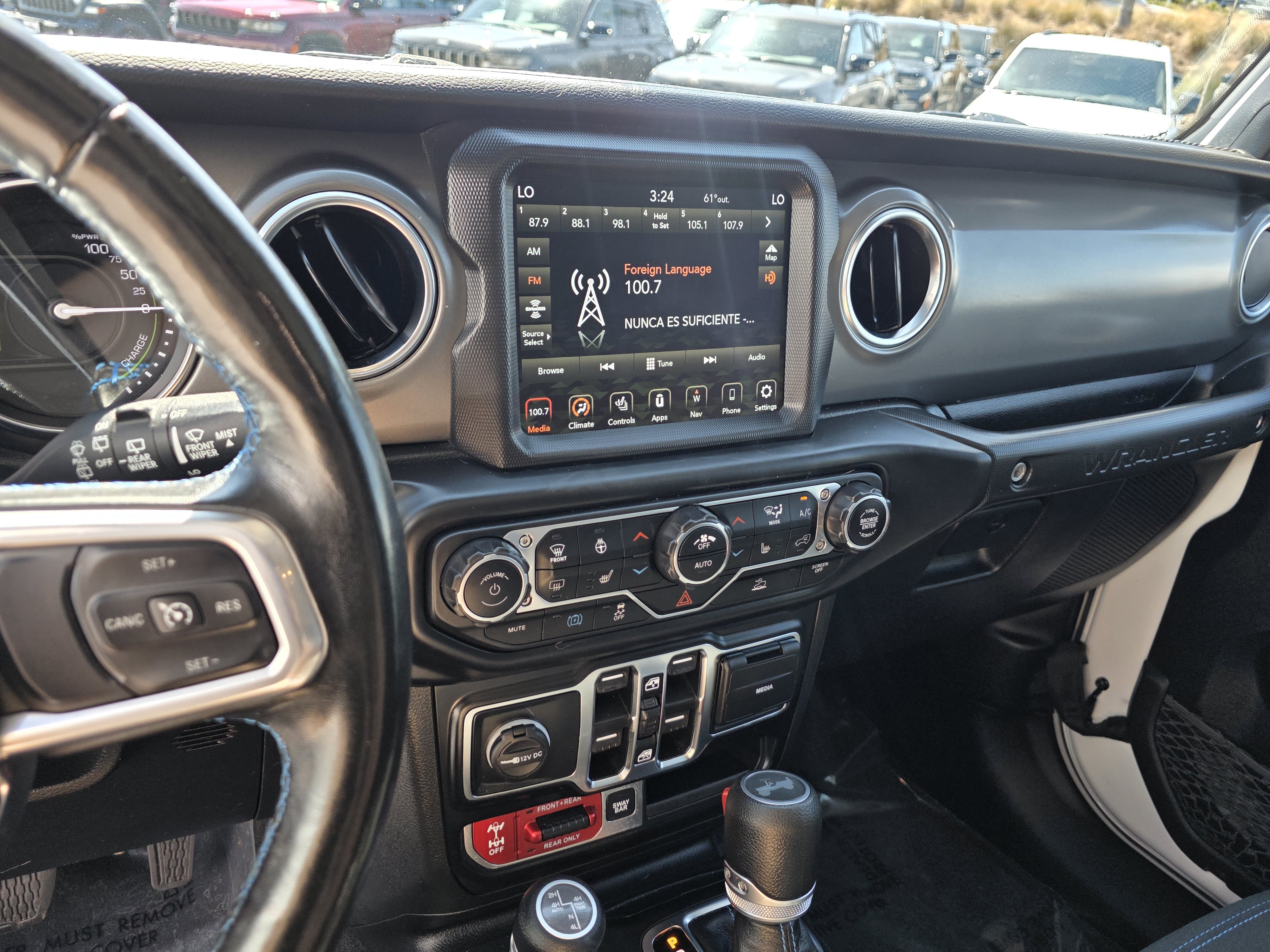 Certified 2022 Jeep Wrangler Unlimited Rubicon 4xe w/ Cold Weather Group AWD/4WD image 16