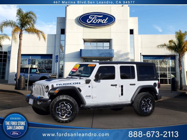 Used 2022 Jeep Wrangler Unlimited Rubicon 4xe AWD/4WD image 1