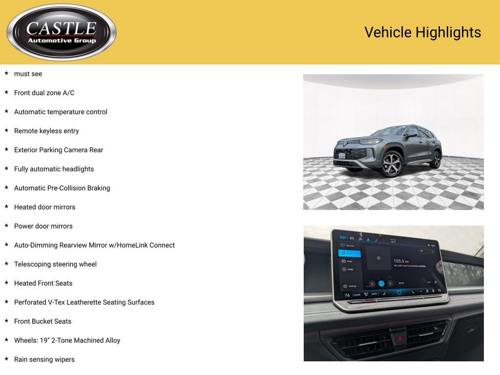 Used 2025 Volkswagen Tiguan SE AWD/4WD image 4