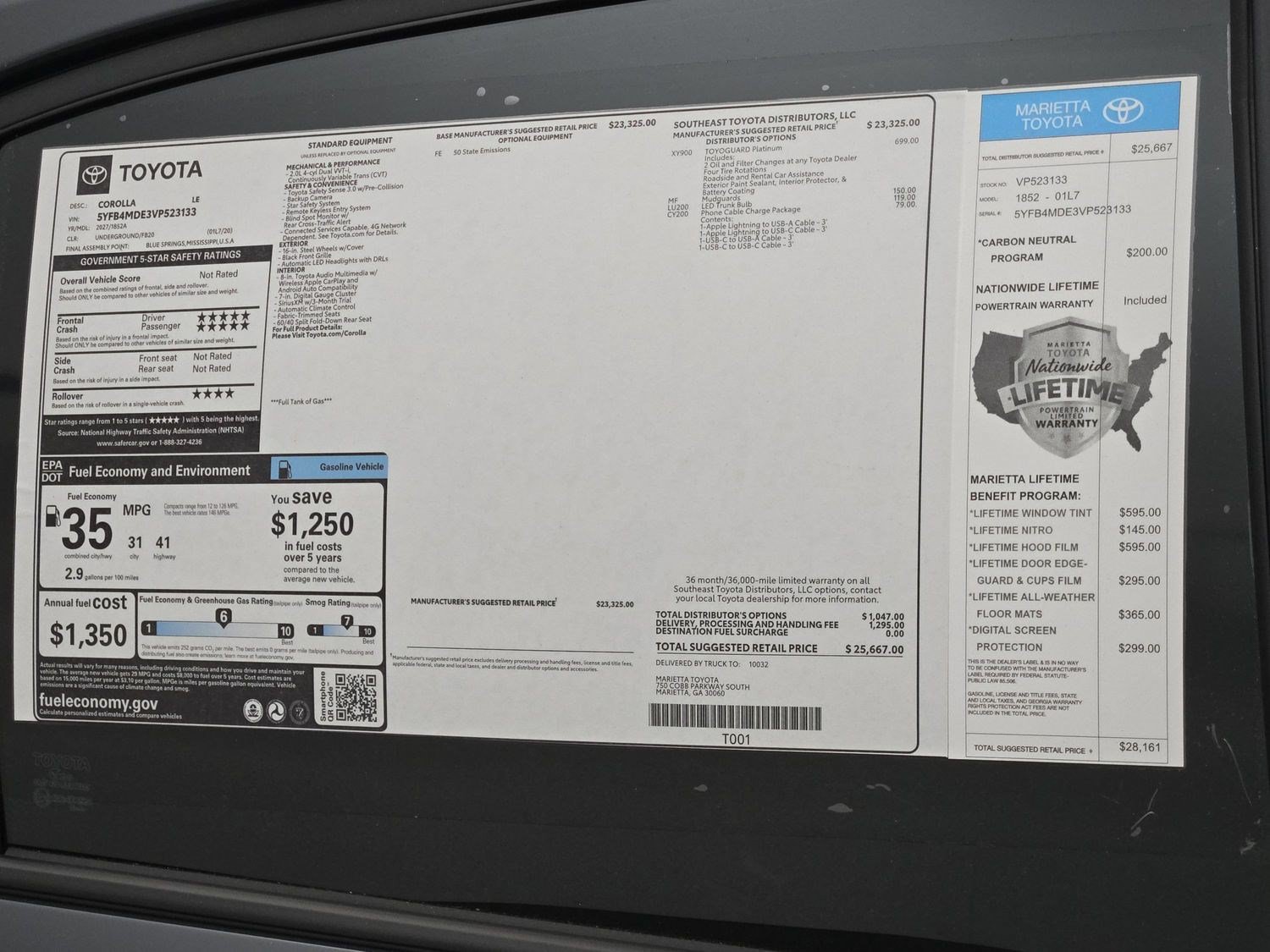 New 2027 Toyota Corolla LE FWD image 31