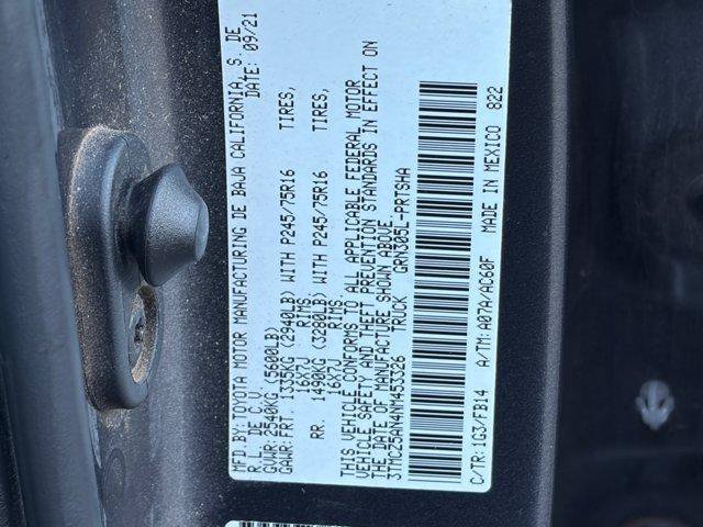 Used 2022 Toyota Tacoma SR AWD/4WD image 14