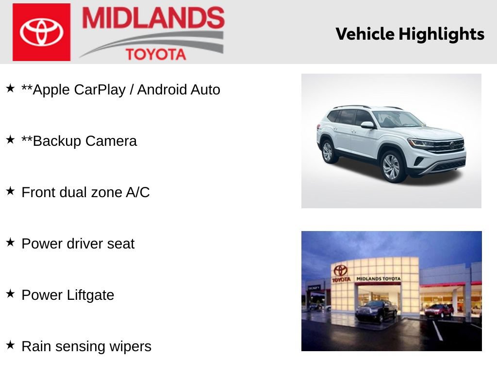 Used 2023 Volkswagen Atlas SE FWD image 2