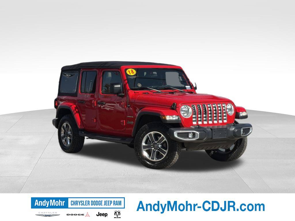 Used 2018 Jeep Wrangler Unlimited Sahara