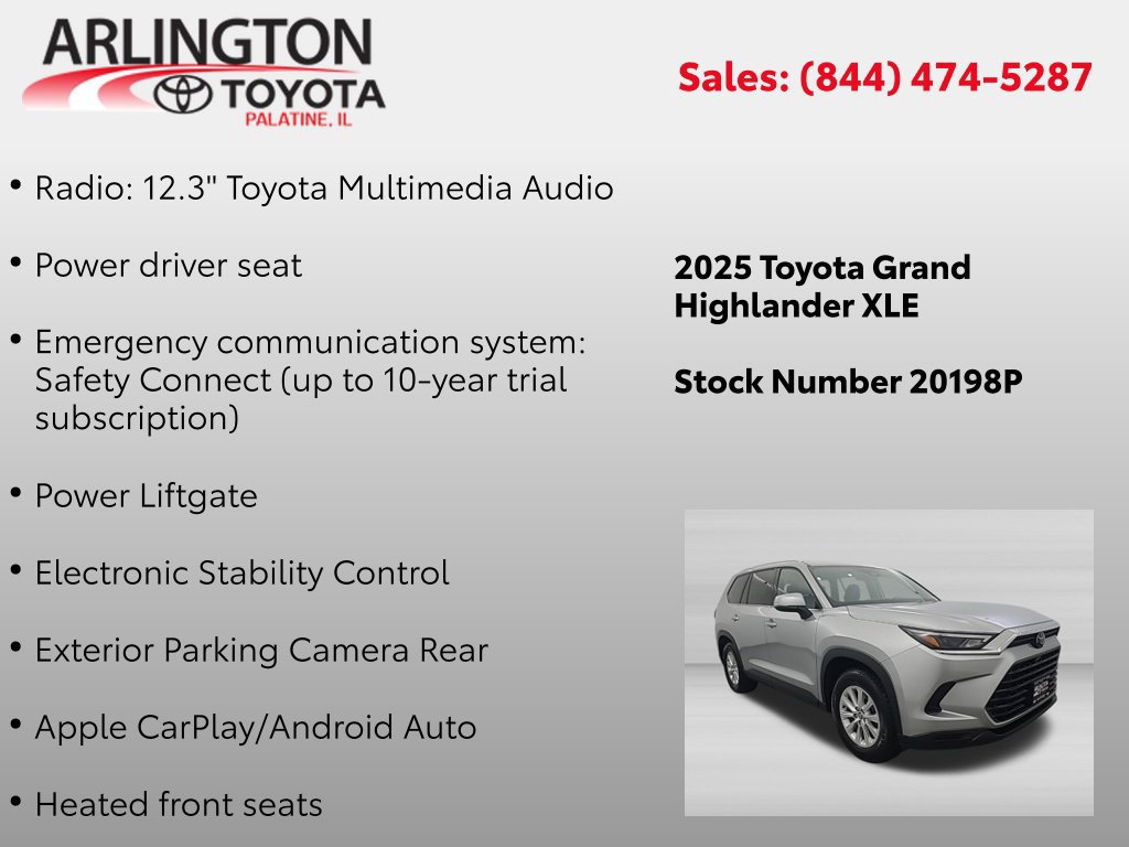 Used 2025 Toyota Grand Highlander AWD image 4
