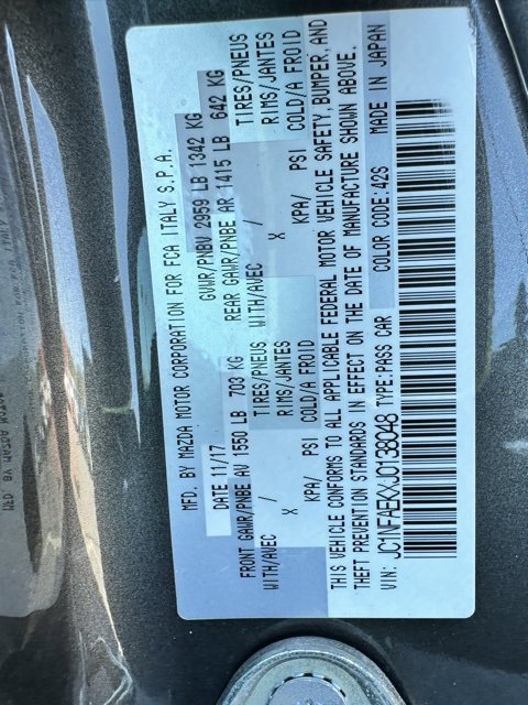 Used 2018 FIAT 124 Spider Classica w/ Technology & Siriusxm Group image 34