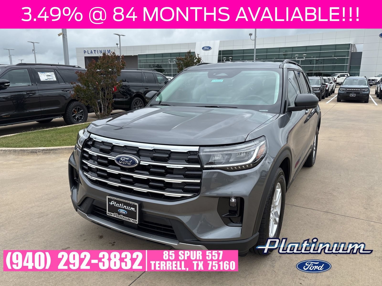 New 2026 Ford Explorer Active w/ Active Comfort Package RWD 360° Tour