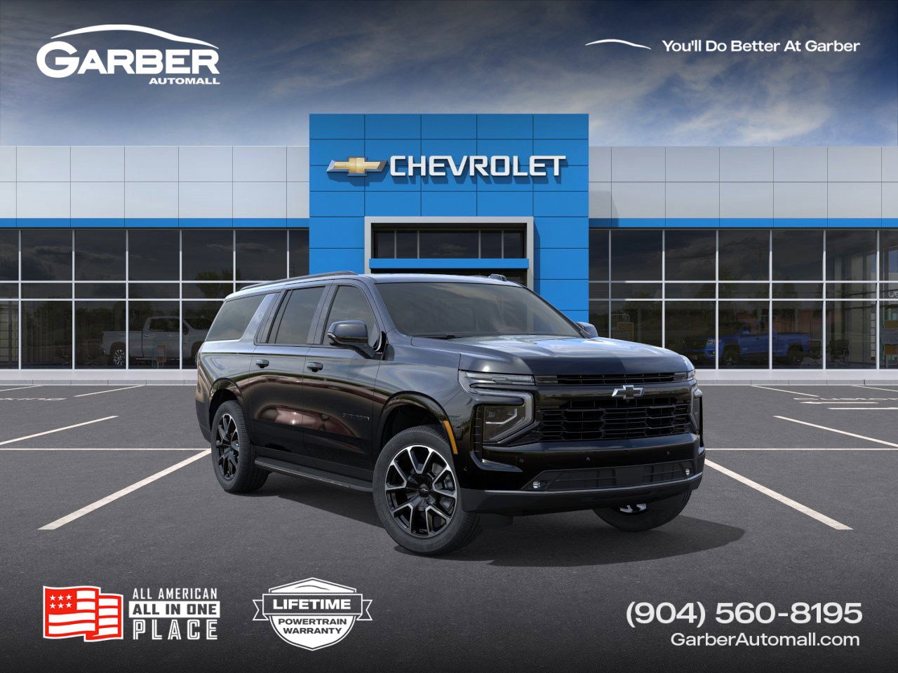 New 2026 Chevrolet Suburban RST image 1