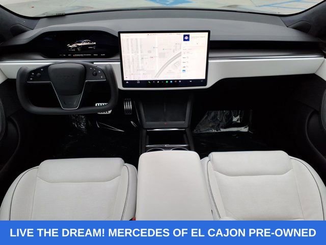 Used 2021 Tesla Model S Plaid AWD/4WD image 4