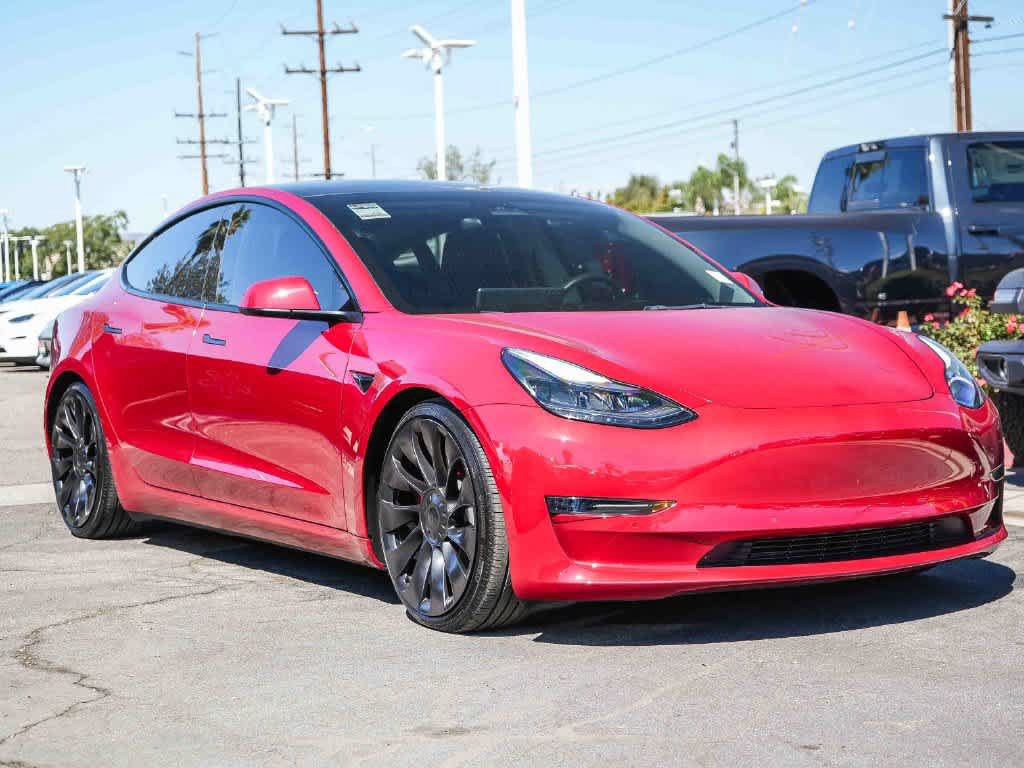 Used 2022 Tesla Model 3 Performance AWD/4WD image 3