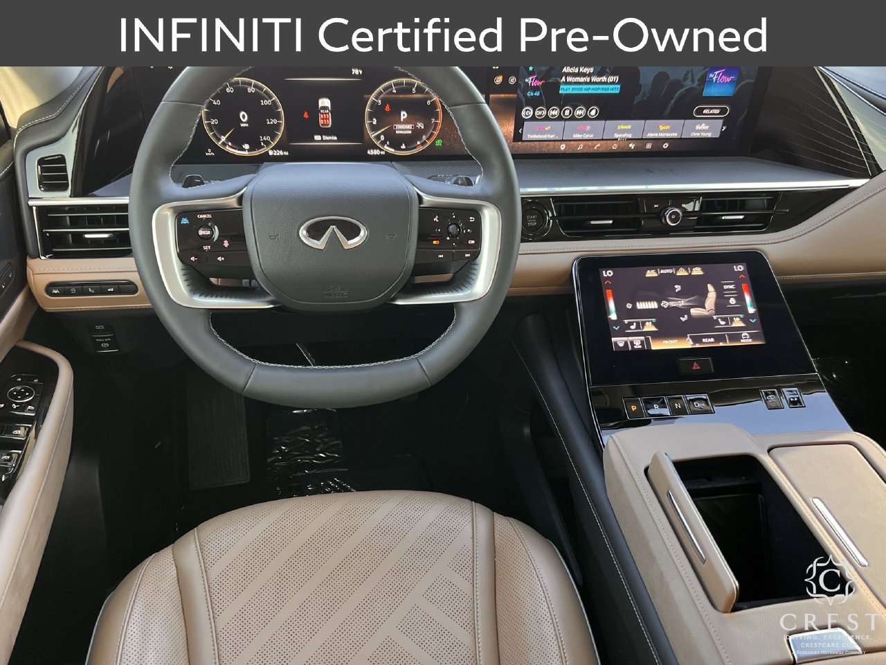 Certified 2026 INFINITI QX80 Luxe w/ Cargo Package RWD image 13