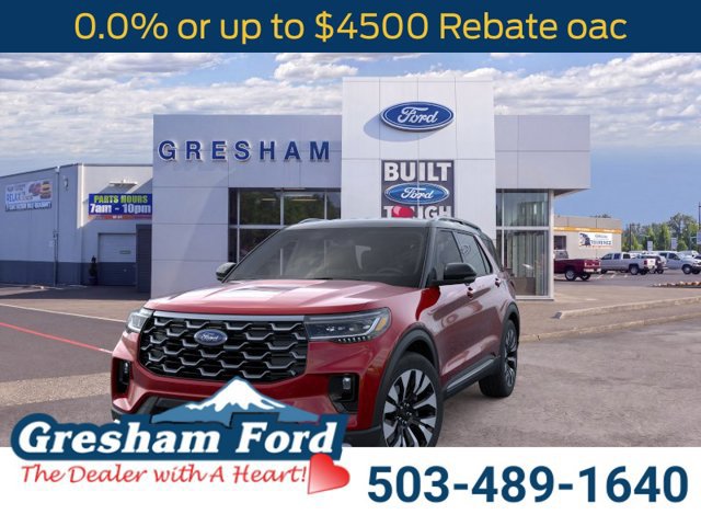 New 2026 Ford Explorer Platinum w/ LUX Leather Package AWD/4WD image 2