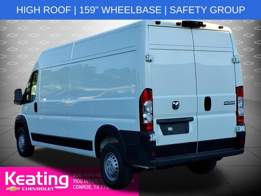 Used 2025 RAM ProMaster 2500 w/ Safety Group FWD image 2