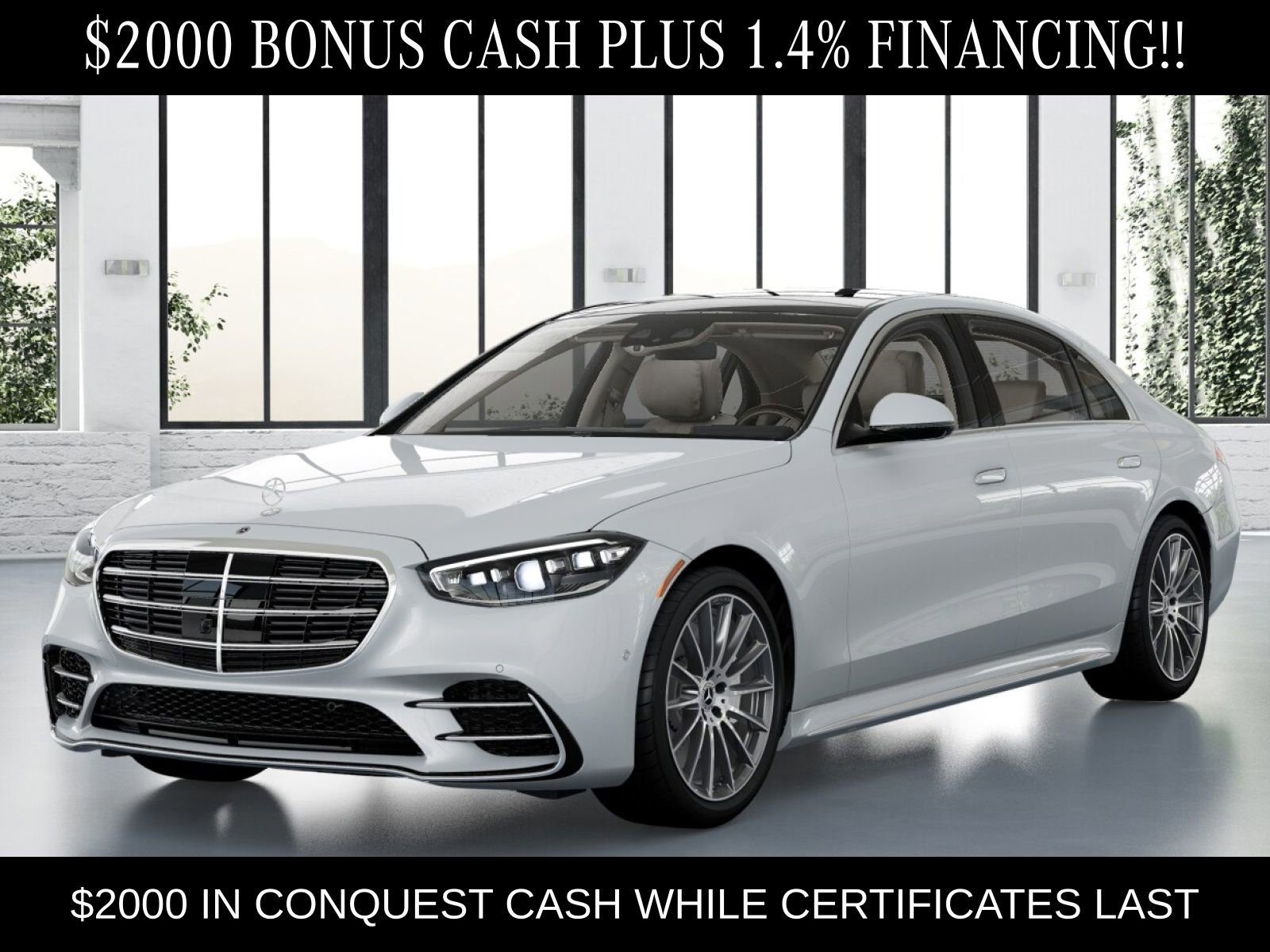 New 2026 Mercedes-Benz S 500 4MATIC