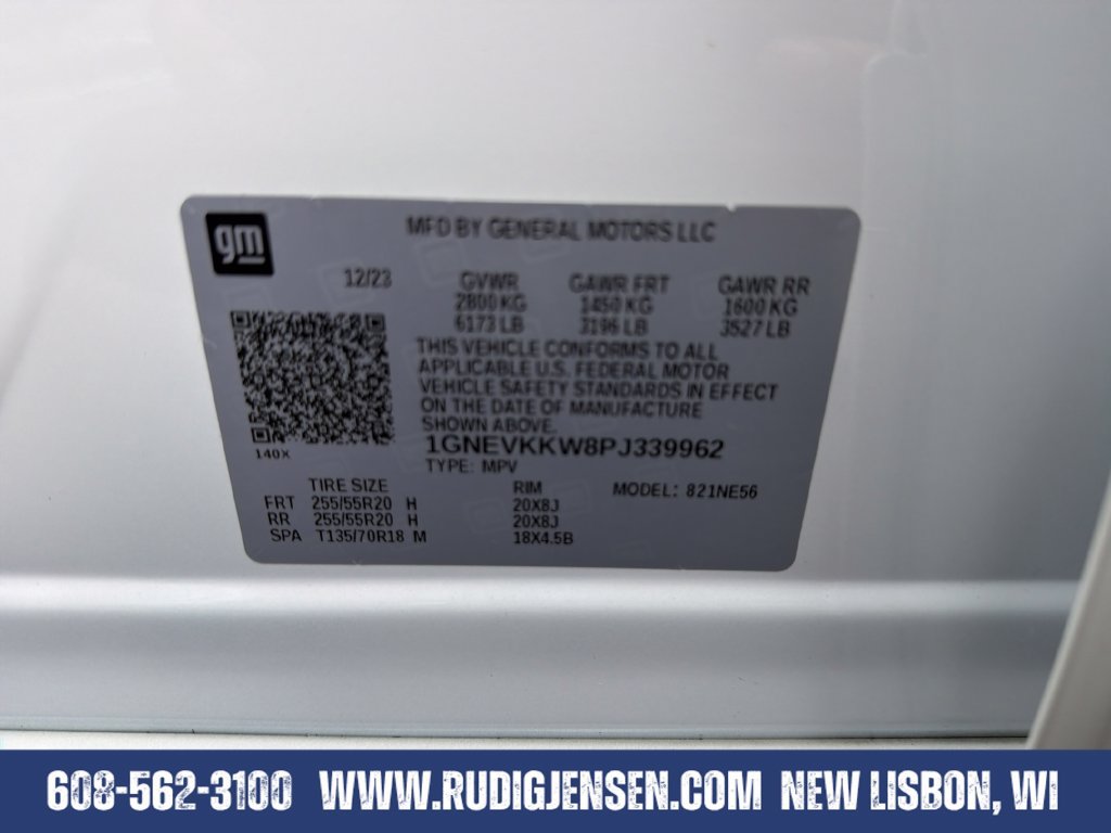 Used 2023 Chevrolet Traverse Premier AWD/4WD image 30