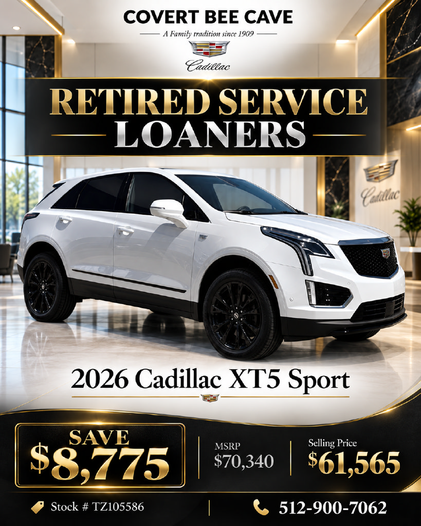 New 2026 Cadillac XT5 Sportv w/ LPO, Onyx Lite Package AWD/4WD image 44