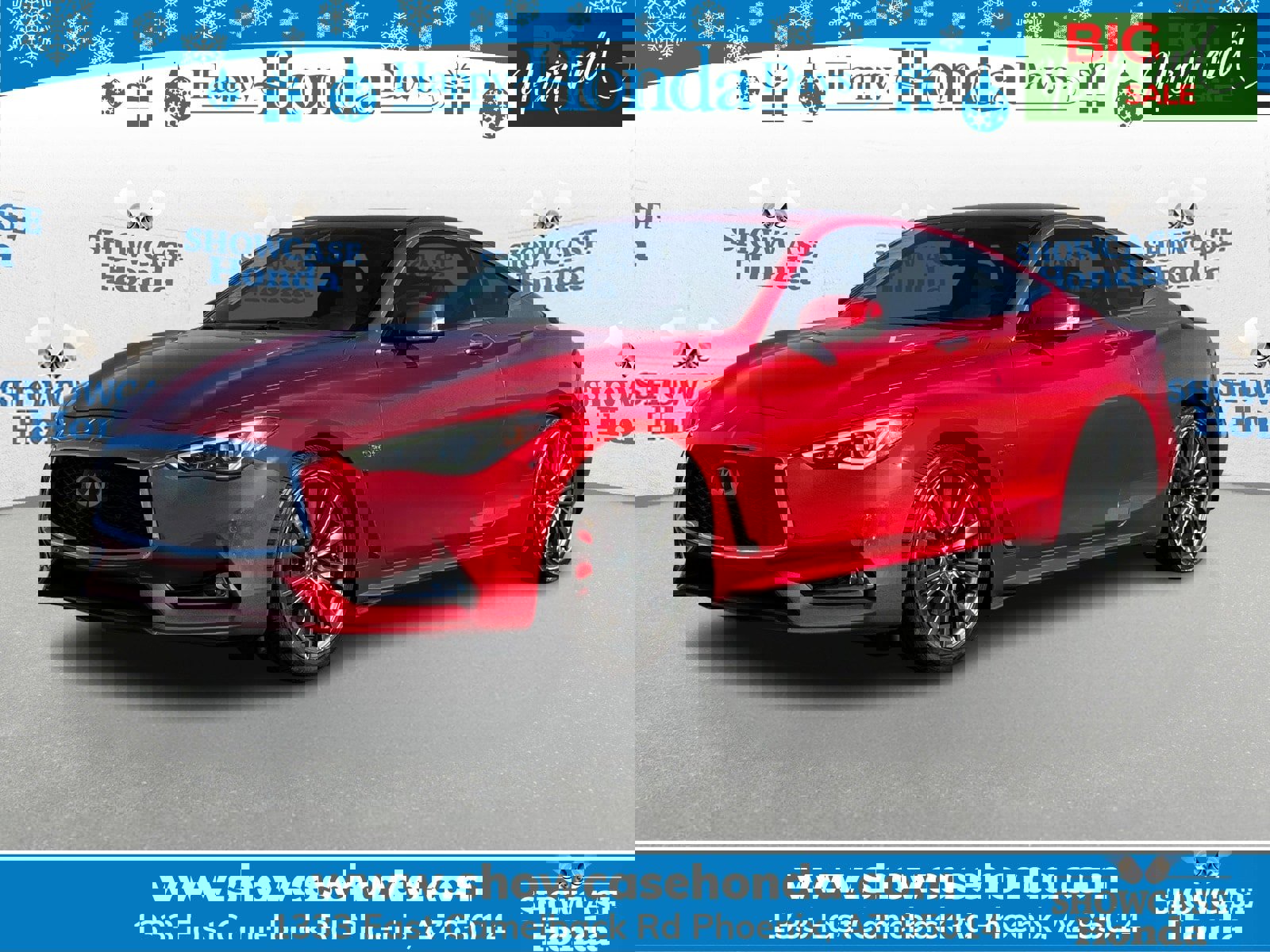 Used 2017 INFINITI Q60 Red Sport 400 image 1