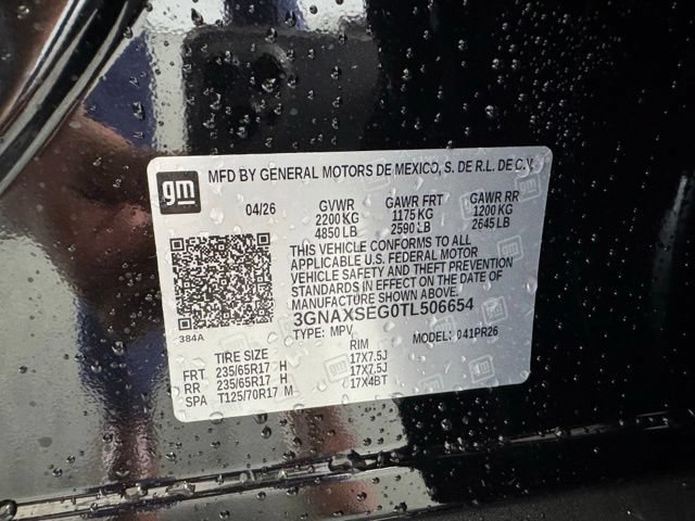 New 2026 Chevrolet Equinox ACTIV w/ Convenience Package III AWD/4WD image 29