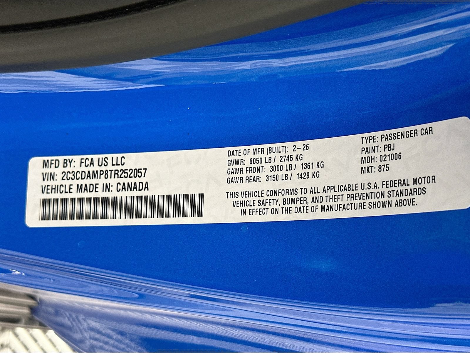 New 2026 Dodge Charger Scat Pack AWD/4WD image 6