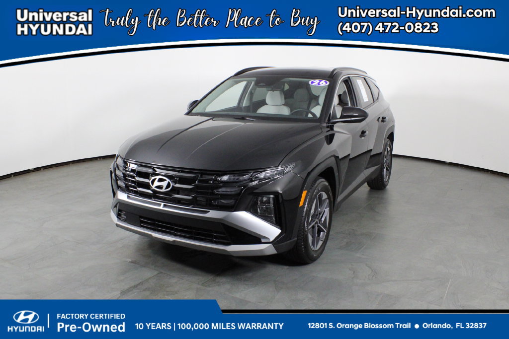 Certified 2026 Hyundai Tucson SEL FWD 360° Tour