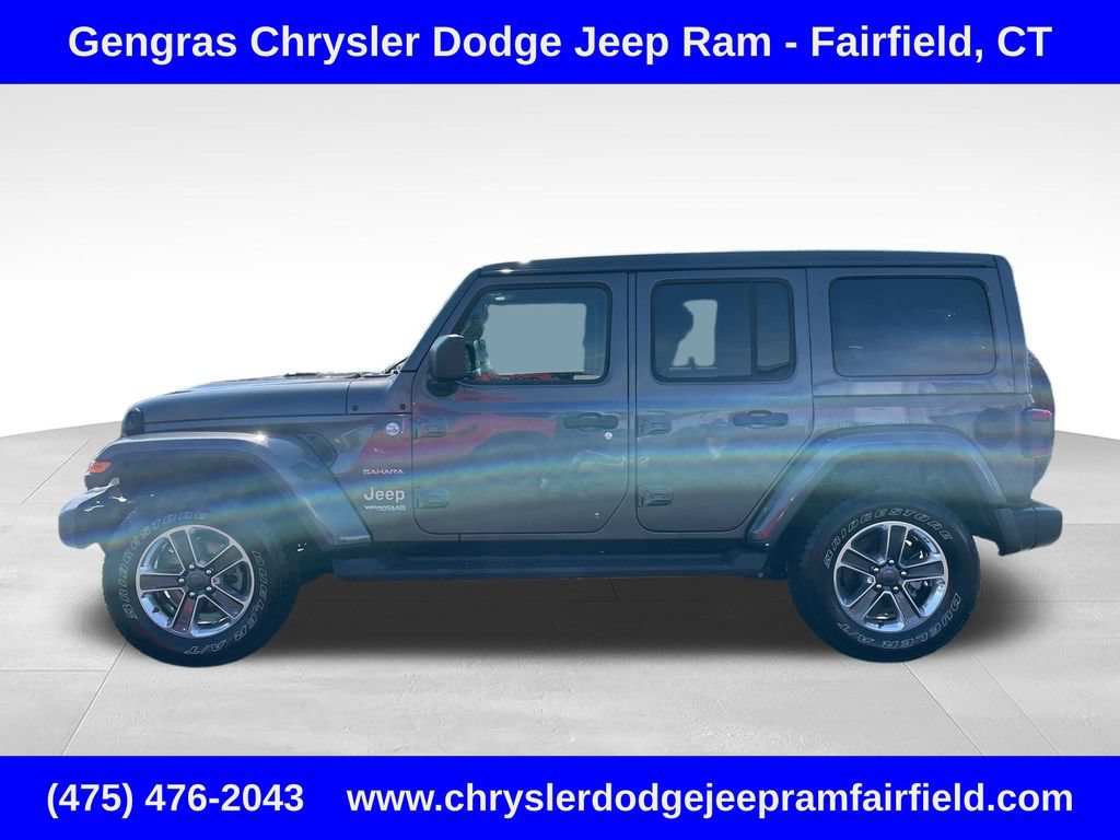 Certified 2021 Jeep Wrangler Unlimited Sahara AWD/4WD image 4