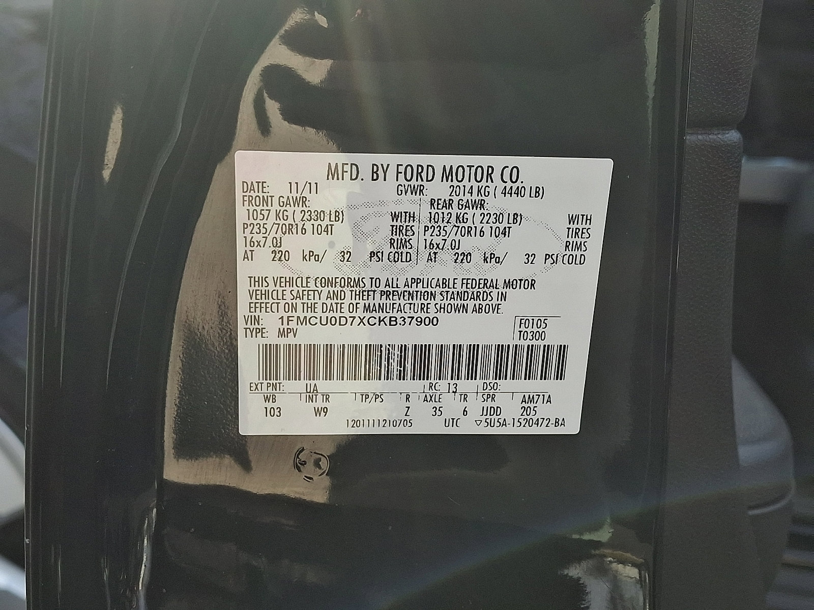 Used 2012 Ford Escape XLT image 24