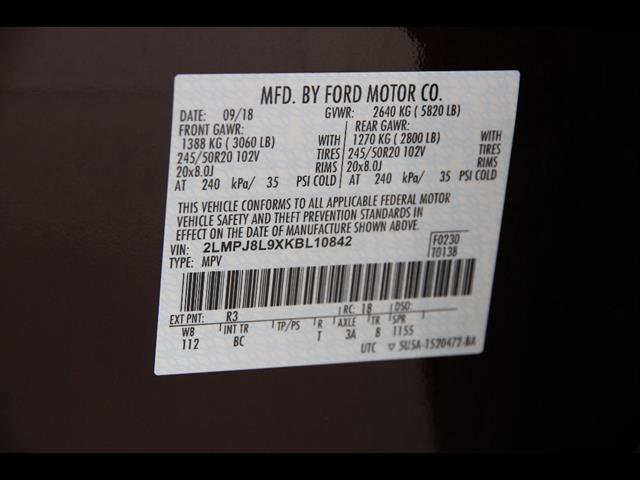 Used 2019 Lincoln Nautilus Reserve w/ Cargo Utility Package image 25