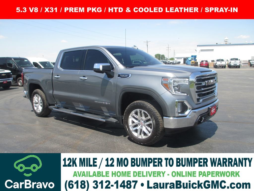 Used 2021 GMC Sierra 1500 SLT w/ SLT Premium Package AWD/4WD image 1