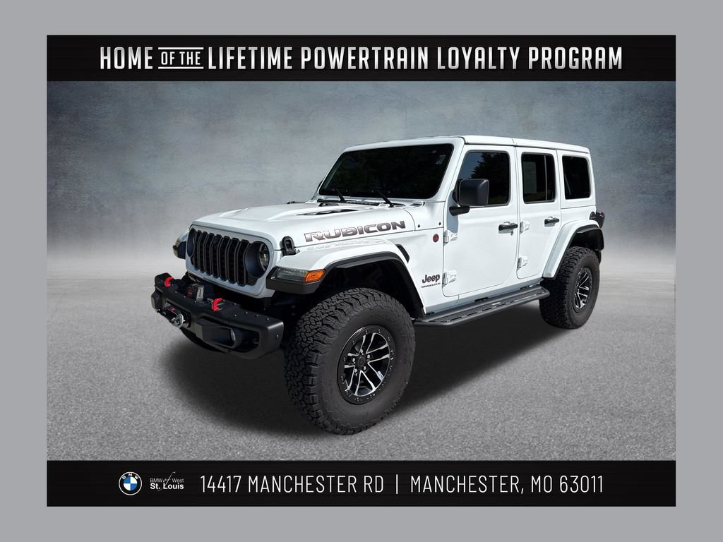 Used 2025 Jeep Wrangler Unlimited Rubicon AWD/4WD image 1