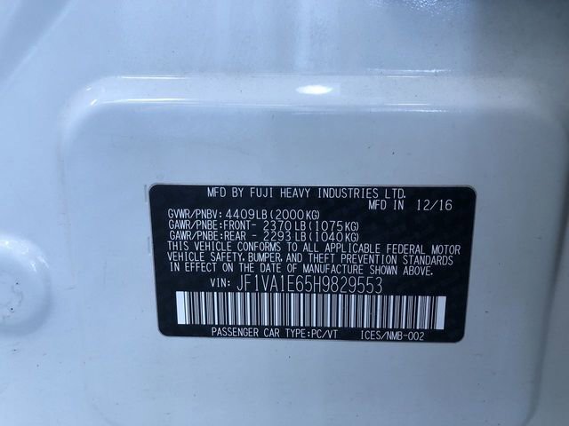 Used 2017 Subaru WRX Premium w/ Popular Package #1 AWD/4WD image 33