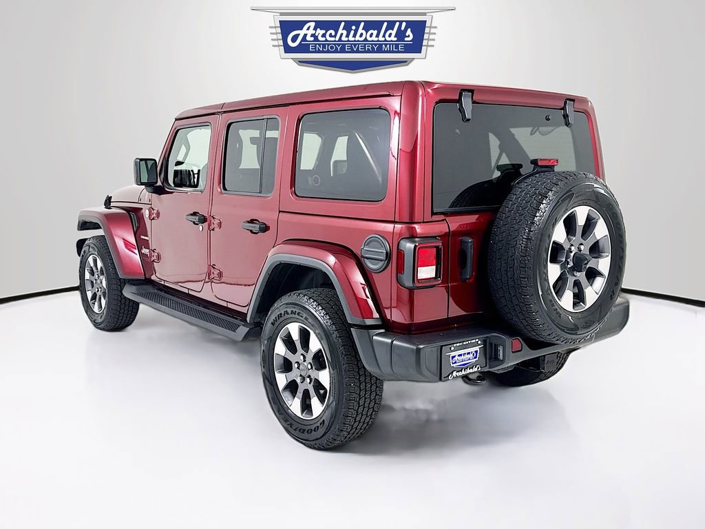 Used 2021 Jeep Wrangler Unlimited Sahara w/ Uconnect 4C Nav & Sound Group image 6