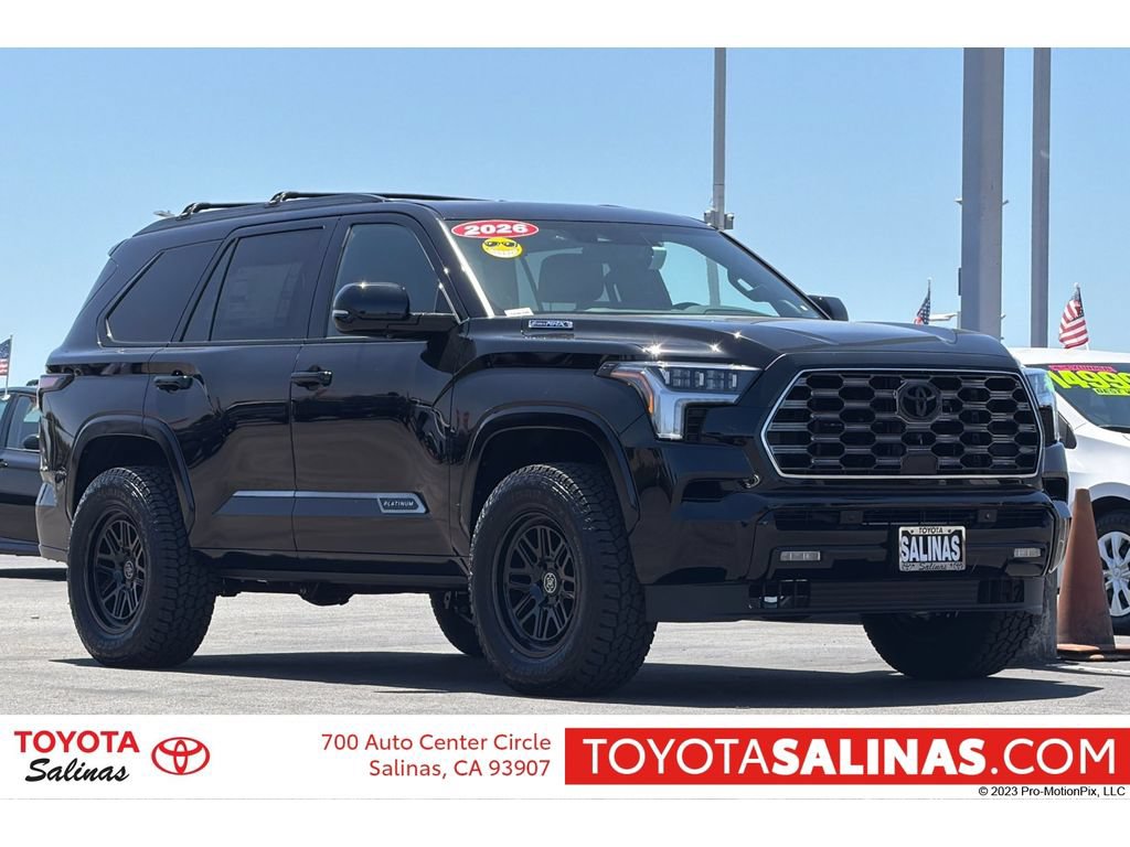 New 2026 Toyota Sequoia Platinum w/ Tow Technology Package AWD/4WD image 1