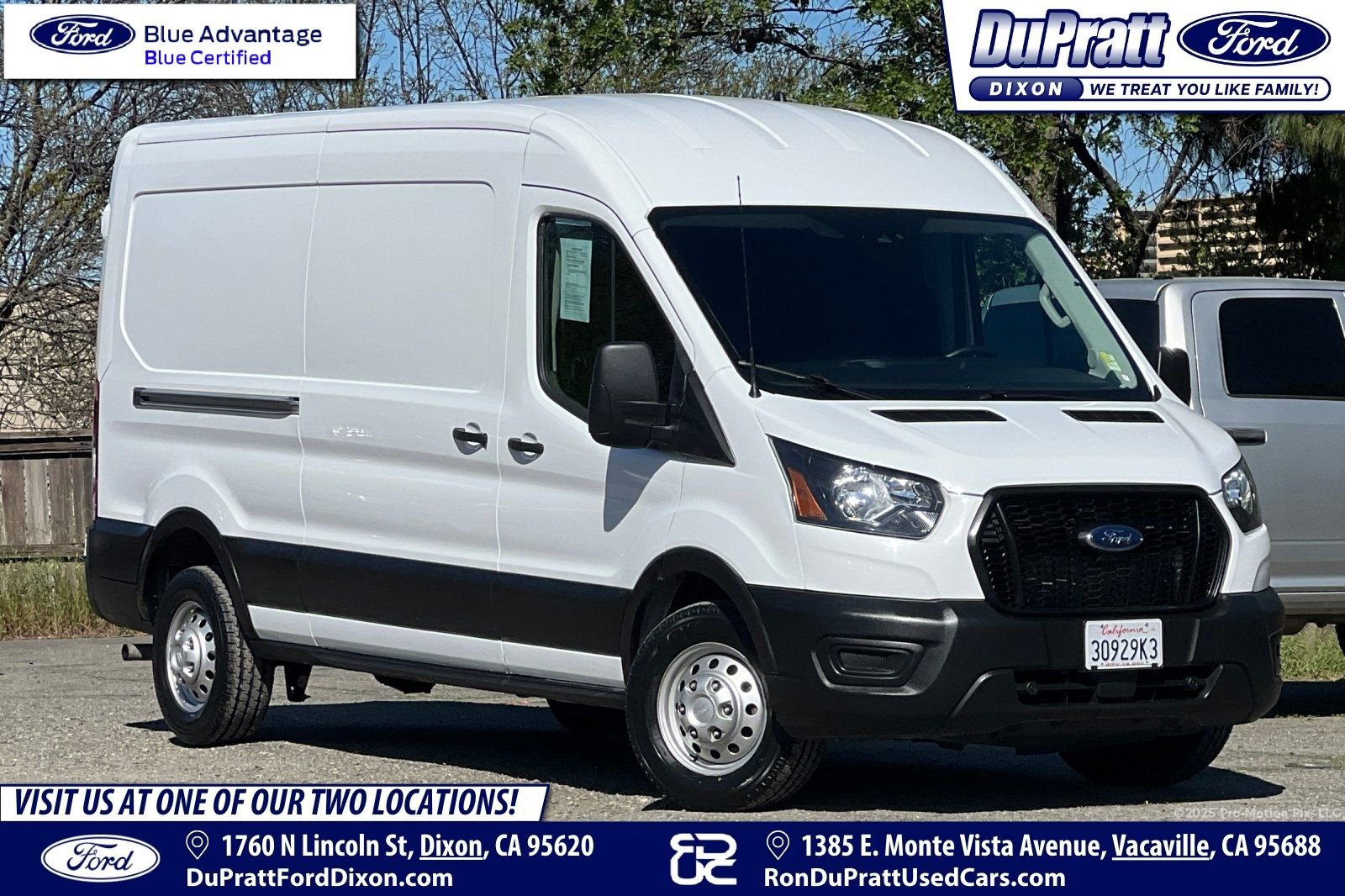 Certified 2023 Ford Transit 250 Medium Roof AWD w/ Load Area Protection Package image 1
