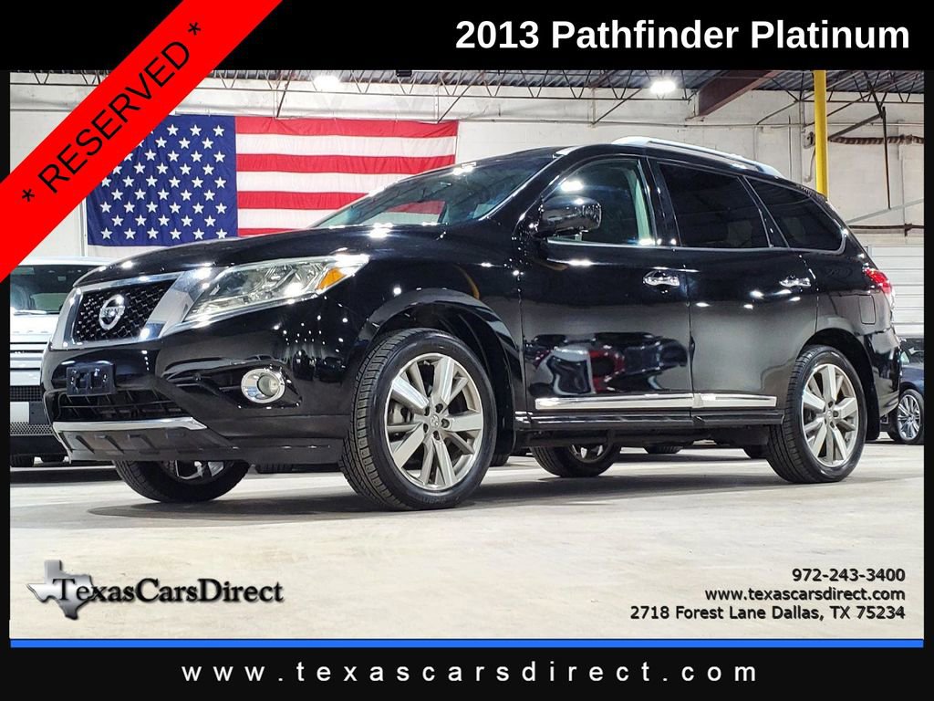 Used 2013 Nissan Pathfinder Platinum image 1
