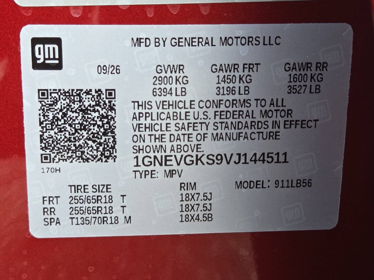 New 2027 Chevrolet Traverse LT AWD/4WD image 38